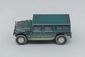 HUMMER H1, METALLIC GREEN (ДЛИНА МОДЕЛИ 6-10 СМ) — фото 3
