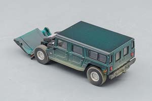 HUMMER H1, METALLIC GREEN (ДЛИНА МОДЕЛИ 6-10 СМ) — фото 5