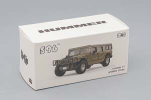 HUMMER H1, METALLIC GREEN (ДЛИНА МОДЕЛИ 6-10 СМ) — фото 6