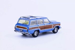 JEEP GRAND WAGONEER SUV, METALLIC BLUE (ДЛИНА МОДЕЛИ 6-10 СМ) — фото 2