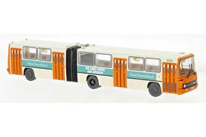 IKARUS 280.02 BVB NEUES DEUTSCHLAND 1990 БЕЛЫЙ (ДЛИНА МОДЕЛИ 3-5 СМ)