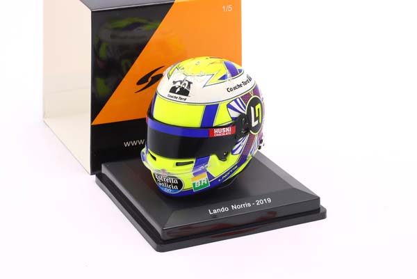 ШЛЕМ LANDO NORRIS #4 MCLAREN F1 TEAM FORMULA 1 2019 / ЛАНДО НОРРИС №4 КОМАНДА МАКЛАРЕН ФОРМУЛА-1 2019 — фото 3