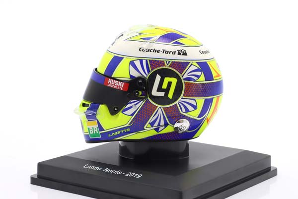 ШЛЕМ LANDO NORRIS #4 MCLAREN F1 TEAM FORMULA 1 2019 / ЛАНДО НОРРИС №4 КОМАНДА МАКЛАРЕН ФОРМУЛА-1 2019 — фото 4