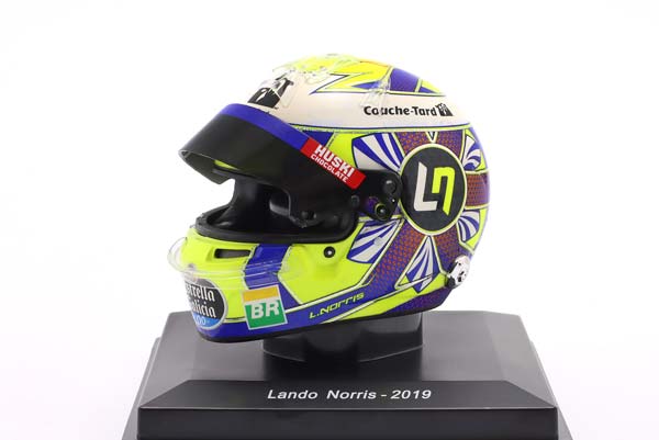 ШЛЕМ LANDO NORRIS #4 MCLAREN F1 TEAM FORMULA 1 2019 / ЛАНДО НОРРИС №4 КОМАНДА МАКЛАРЕН ФОРМУЛА-1 2019 — фото 5