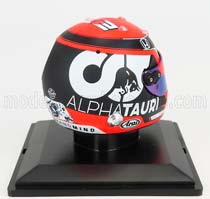 МОДЕЛЬ ШЛЕМА ARAI F1 CASCO МОДЕЛЬ ШЛЕМА AT02 HONDA RA620H TEAM ALPHA TAURI N22 SEASON (2021) YUKI TSUNODA, RED BLUE WHITE — фото 2