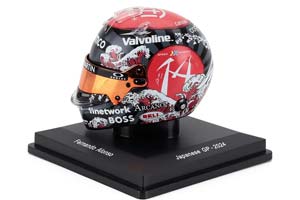 HELMET ШЛЕМ FERNANDO ALONSO JAPAN GP 2024 — фото 3