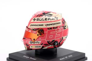 ШЛЕМ GEORGE RUSSELL MIAMI GP TEAM MERCEDES 2025