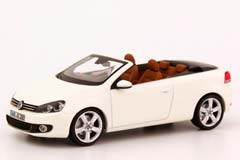 VW VOLKSWAGEN GOLF VI CABRIOLET (2012), WHITE METALLIC — фото 4