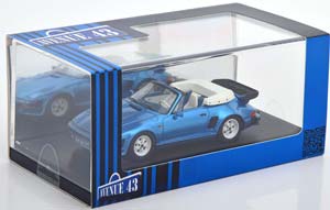 PORSCHE 911 SE FLATNOSE CONVERTIBLE 1988 LIGHTBLUE-METALLIC — фото 3