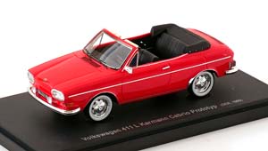 VW VOLKSWAGEN 411L KARMANN CABRIO PROTOTYP 1960 LIGHTRED