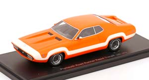 PLYMOUTH ROAD RUNNER RAPID TRANSIT 1971 ORANGE WHITE