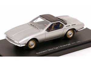 VW VOLKSWAGEN KARMANN GHIA TYP 1 PROTOTYP 1965 SILVER