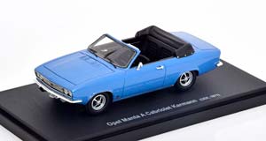OPEL MANTA A CABRIO KARMANN 1971 LIGHTBLUE / ОПЕЛЬ МАНТА КАБРИО КАРМАНН СВЕТЛО-СИНИЙ