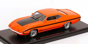 FORD TORINO KING COBRA 1970 ORANGE FLATBLACK / ФОРД ТОРИНО КИНГ КОБРА ОРАНЖЕВЫЙ МАТОВЫЙ ЧЕРНЫЙ