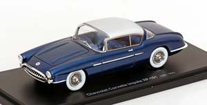 CHEVROLET CORVETTE IMPALA XP-101 1956 BLUEMETALLIC SILVER / ШЕВРОЛЕ КОРВЕТ ИМПАЛА XP-101 СИНИЙ МЕТАЛЛИК СЕРЕБРИСТЫЙ