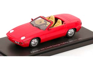PORSCHE 928 CABRIO PROTOTYP 1987 RED
