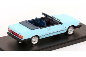 VOLVO 760 GLE MELLBERG CONVERTIBLE 1985 LIGH TBLUE — фото 2