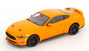 FORD MUSTANG GT WITH WIDE BODY KIT 2019 ORANGE