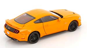 FORD MUSTANG GT WITH WIDE BODY KIT 2019 ORANGE — фото 2