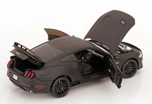FORD MUSTANG GT WITH WIDE BODE KIT 2019 MATT-BLACK — фото 4