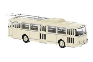 SKODA 9 TR 1962, LIGHT BEIGE (ДЛИНА МОДЕЛИ 3-5 СМ)