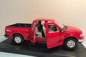 FORD F-150 PICK-UP 1997 RED / ФОРД Ф-150 КРАСНЫЙ — фото 3