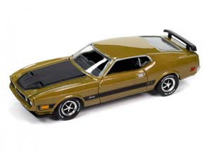 FORD MUSTANG MACH 1 1973 BRIGHT GREEN GOLD METALLIC
