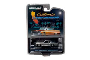 CHEVROLET MONTE CARLO 1972 SILVER/BLACK (GREENLIGHT!!!НЕОКРАШЕННЫЙ)