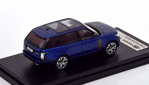 LAND ROVER RANGE ROVER SV 2017 BLUEMETALLIC (ДЛИНА МОДЕЛИ 6-10 СМ) — фото 2
