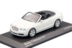 BENTLEY CONTINENTAL GT CABRIOLET 2007 БЕЛЫЙ (ДЛИНА МОДЕЛИ 6-10 СМ) — фото 4