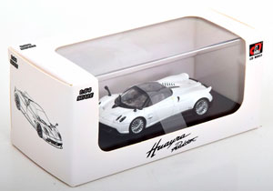 PAGANI HUAYRA ROADSTER WHITE (ДЛИНА МОДЕЛИ 6-10 СМ) — фото 3