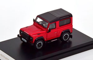 LAND ROVER DEFENDER 90 WORKS V8 2018 REDMETALLIC BLACK (ДЛИНА МОДЕЛИ 6-10 СМ)