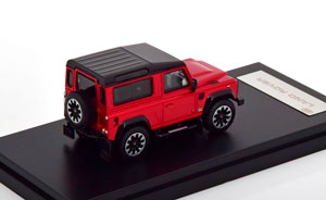 LAND ROVER DEFENDER 90 WORKS V8 2018 REDMETALLIC BLACK (ДЛИНА МОДЕЛИ 6-10 СМ) — фото 2