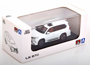 LEXUS LX570 WHITE (ДЛИНА МОДЕЛИ 6-10 СМ) — фото 3