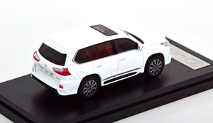 LEXUS LX570 WHITE (ДЛИНА МОДЕЛИ 6-10 СМ) — фото 2