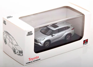 TOYOTA HIGHLANDER SILVER (ДЛИНА МОДЕЛИ 6-10 СМ) — фото 3
