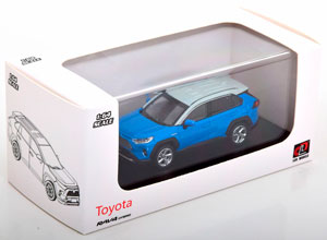 TOYOTA RAV4 HYBRID BLUE GREY (ДЛИНА МОДЕЛИ 6-10 СМ) — фото 3