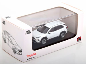 TOYOTA RAV4 HYBRID WHITE (ДЛИНА МОДЕЛИ 6-10 СМ) — фото 3