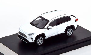 TOYOTA RAV4 HYBRID WHITE (ДЛИНА МОДЕЛИ 6-10 СМ)