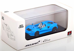 MCLAREN ELVA LIGHTBLUE (ДЛИНА МОДЕЛИ 6-10 СМ) — фото 3