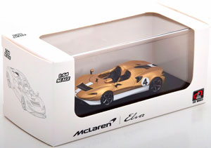 MCLAREN ELVA NO 4 GOLDMETALLIC WHITE (ДЛИНА МОДЕЛИ 6-10 СМ) — фото 3