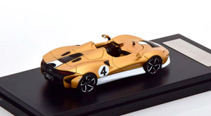 MCLAREN ELVA NO 4 GOLDMETALLIC WHITE (ДЛИНА МОДЕЛИ 6-10 СМ) — фото 2