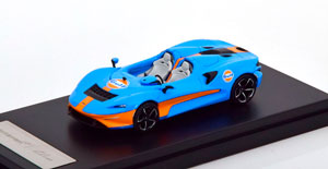 MCLAREN ELVA GULF LIGHTBLUE ORANGE (ДЛИНА МОДЕЛИ 6-10 СМ)