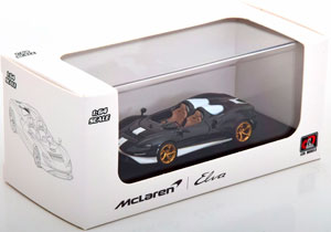 MCLAREN ELVA DARKGREEN-METALLIC WHITE (ДЛИНА МОДЕЛИ 6-10 СМ) — фото 3