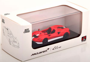 MCLAREN ELVA RED WHITE (ДЛИНА МОДЕЛИ 6-10 СМ) — фото 3