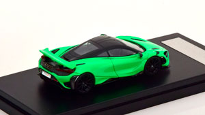 MCLAREN 765LT GREEN BLACK (ДЛИНА МОДЕЛИ 6-10 СМ) — фото 2