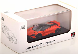 MCLAREN 765LT REDMETALLIC BLACK (ДЛИНА МОДЕЛИ 6-10 СМ) — фото 3