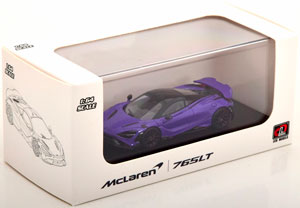 MCLAREN 765LT PURPLE BLACK (ДЛИНА МОДЕЛИ 6-10 СМ) — фото 3