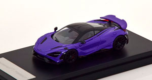 MCLAREN 765LT PURPLE BLACK (ДЛИНА МОДЕЛИ 6-10 СМ)