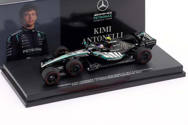 MERCEDES-AMG F1 W17 #12 WINNER CHINA GP FORMULA 1 2026 KIMI ANTONELLI / МЕРСЕДЕС-АМГ ФОРМУЛА-1 W17 ПОБЕДИТЕЛЬ ГРАН-ПРИ КИТАЯ КИМИ АНТОНЕЛЛИ — фото 3
